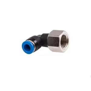 PU CONNECTOR PLF 12-02 (12mm OD X 1/4″ BSPT Female Elbow)