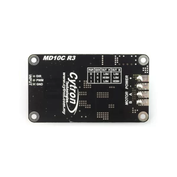 Cytron Enhanced 13Amp DC Motor Driver 30A peak (10 seconds) MD10C - Image 3