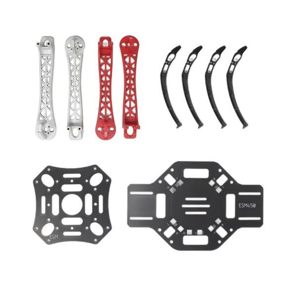 F450 / Q450 Quadcopter Frame(PCB Version with Integrated PCB) + Plastic Landing Gear Combo Kit – Made in INDIA - Image 4