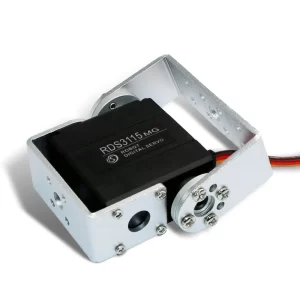 RDS3115 MG Digial Metal Gear Dual Shaft 15 kg 180º Servo Motor with Holders
