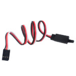 SafeConnect Flat 30 CM 22AWG Servo Lead Extension (Futaba) Cable with Hook – 1PCS