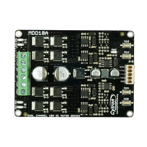Cytron MDD10A Dual Channel Enhanced 10Amp DC Motor Driver 30A Peak