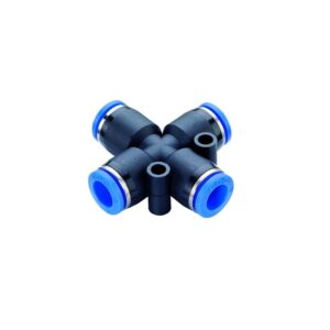 PU CONNECTOR PZA 10 (10mm OD Union Cross)