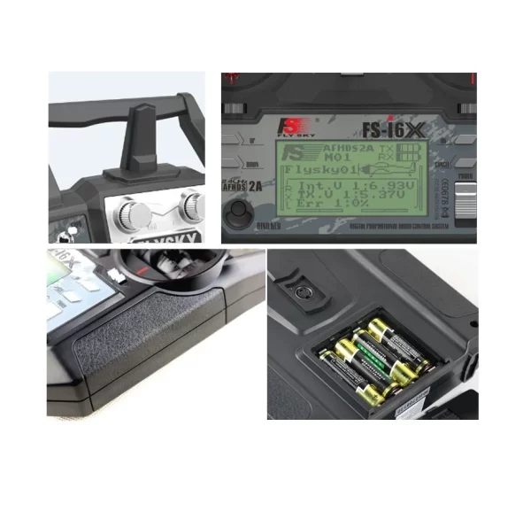 Flysky FS-i6X 2.4GHz 6CH AFHDS 2A RC Transmitter With FS-iA10B 2.4GHz 10CH Receiver - Image 4