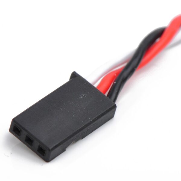 SafeConnect Twisted 15CM 22AWG Servo Lead Extension (Futaba) Cable with Self-locking Hook - Image 2